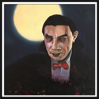 Dracula
Oil on hardboard