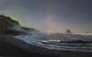 Sunrise Cove
48 x 30 oil on canvas
$1400 Sunrise Cove
48 x 30 oil on canvas
$1400