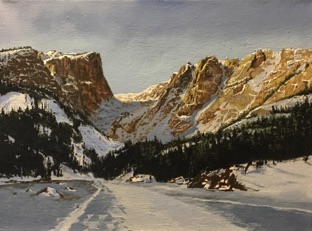 Dream Lake Winter
Oil on canvas
NFS
